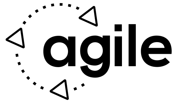 agile logo black